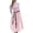 Pink, variant on Women's Bavarian Oktoberfest Dirndl Dress with Apron Leopard Print Cosplay Party for Themed Festival Events