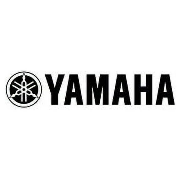 Factory Effex 06-44216 Black 'Yamaha' Universal Swing Arm Sticker