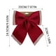 thumbnail image 5 of Adorno navideño con lazo para árbol de Navidad | Decoración navideña con lentejuelas perladas para coronas, guirnaldas y envoltorios de regalo | Set de decoración festiva para el hogar (DIY), 5 of 5