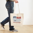 thumbnail image 4 of CafePress - Army God Bless America Tote Bag - Unisex Canvas Tote Bag, Beige, 1-Piece, 4 of 7