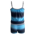 thumbnail image 6 of XFHLMJFF 2024 Tankini Swimsuit For Women Sexy Two Piece Normal High Waisted Bathing Suit Sports Vacation Strap New Padded Bra Trendy Swimwear, 6 of 6