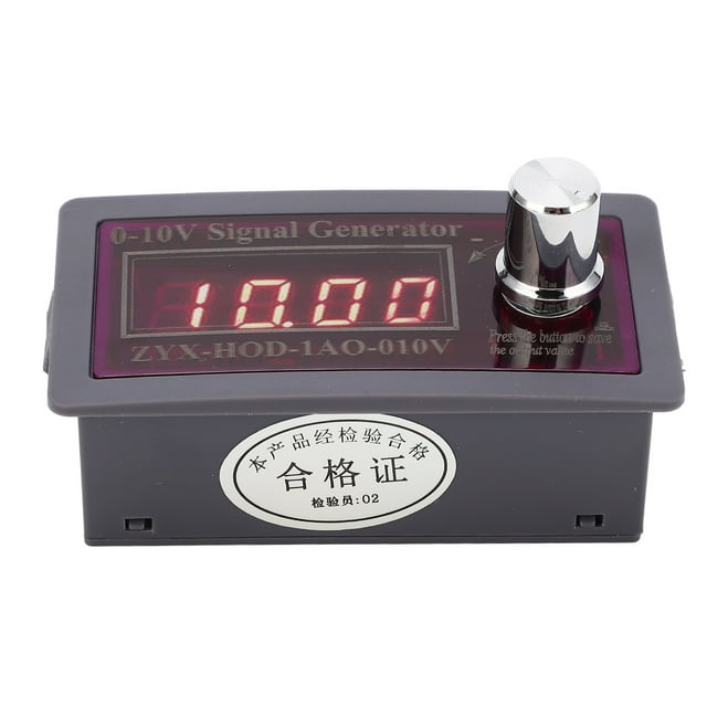 "Adjustable 0-10V Signal Generator Module with LCD Display for PLC & Valve Control - Reverse Polarity Protection, 15-30VDC Power, High Accuracy Output"
(Character count: 149)
Alternative