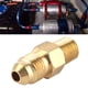 thumbnail image 1 of Adaptador de Ajuste de Latón, Resistencia Al Desgaste Resistente Adaptador de Acoplador Recto Duradero Portátil Precisamete Para Líquido para Aceite para Agua para gas, 1 of 7