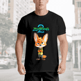 thumbnail image 4 of Zootopia 2 Men's T-Shirt Cotton Short Sleeve Crew Neck Tees, 4 of 5