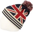 thumbnail image 3 of LAICAIW Tuque à Pompon Tricotée Drapeau du Canada des États-Unis JZP0027, 3 of 4