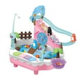 thumbnail image 3 of Juguetes de educación temprana para niños Zulema Bath Time Baño Pesca y Penguin Gliding Juego Música Juguetes Azul, 3 of 8