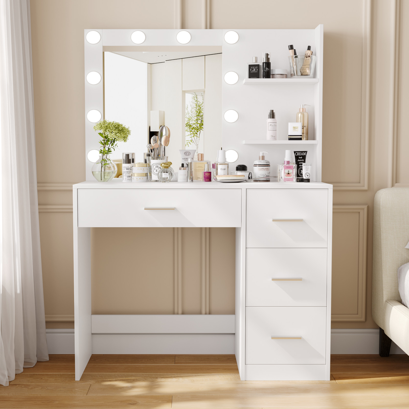 Makeup Vanity Lights in Vanity Lights & Bathroom Light Fixtures 