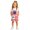 Red-02, variant on Baby Rompers Girl Easy Going Patriotic Print Sleeveless Square Neck Kids Strap Short Jumpsuit Lightweight Summer Vacation Outfit