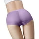 thumbnail image 4 of Puntoco Ropa interior para mujer, calzoncillos de encaje de color sólido para mujer, cintura alta, alta elasticidad, realce de glúteos, culturismo, calzoncillos en forma de T, 4 of 4