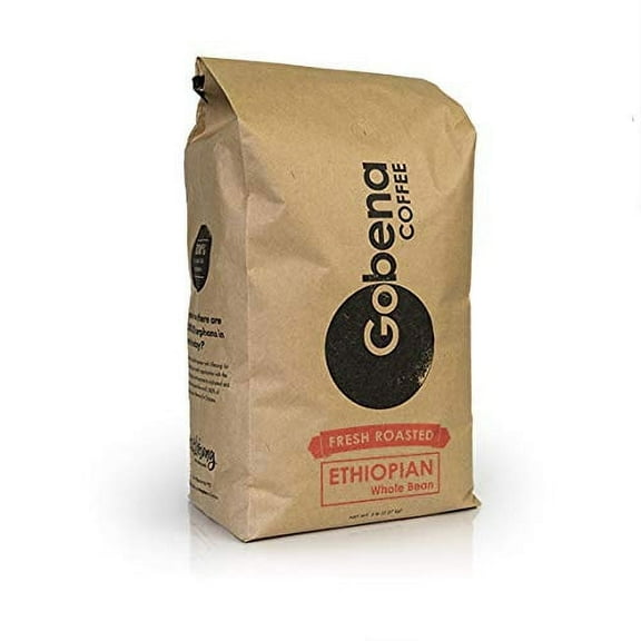 5lb Ethiopian Yirgacheffe Light Roast Whole Bean Coffee