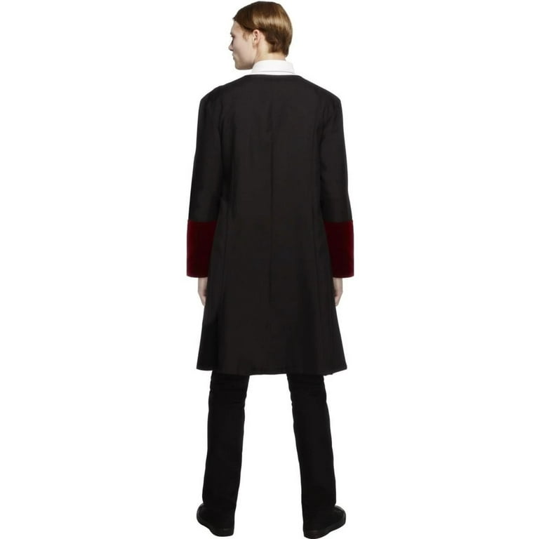 Male Fever Gothic Vamp Costume Adult Black Red Male Fever Gothic Vamp Costume Adult Black Red