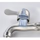 thumbnail image 3 of Grifo de acero inoxidable para lavadora apto para lavabo de baño y jardín, fregadero de cocina (grifo de aleación cepillada de imitación 304 4 puntos), 3 of 4