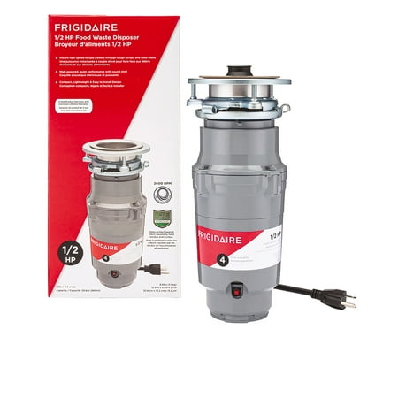 Frigidaire - 1/2HP Garbage Disposal - Gray