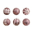 thumbnail image 2 of Christmas Hanging Decor 6pcs Christmas Balls 8cm Christmas Tree Decoration Hanging Balls Christmas Balls Decoration Arrangement Outdoor Decor, 2 of 6