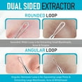 thumbnail image 6 of ACDANC 2026 New Blackhead Remover Pimple Popper Tool Acne Comedone Blackhead Extractor, Blemish, Whitehead Popping, Zit Removing for Nose Face, Stainless Steel for Home, Spa, Salon, Travel, 6 of 7
