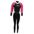 thumbnail image 4 of 3mm Neoprene Women Full Length Wetsuit With Back Zipper Diving Surfing Swimming XS/S/M/L/XL/, 4 of 10