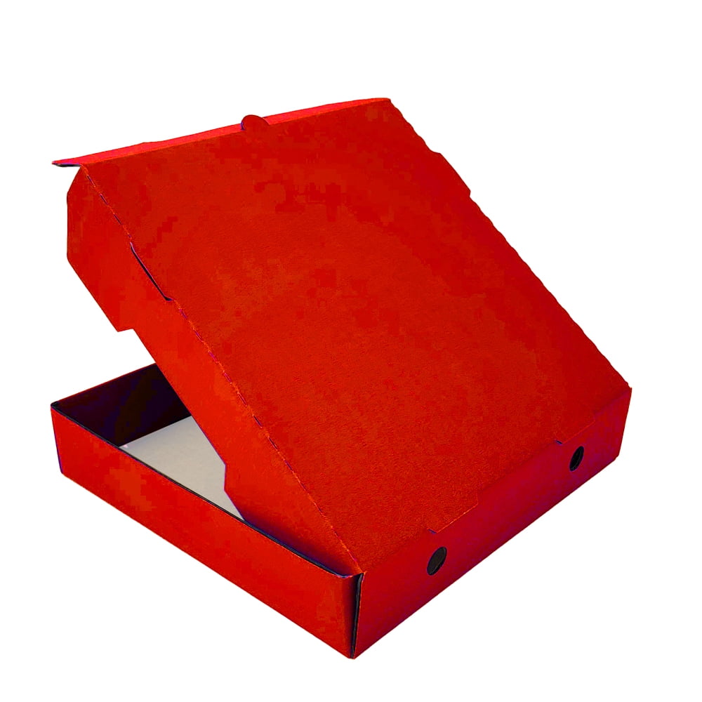 Ucanpack Cardboard Pizza Boxes 12x12x2, Made In USA- Red Empty Pizza Box, 50 Pcs Food Container For Small Business, Bulk Takeaway Square Storage Pizzas Carton