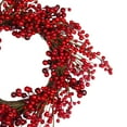 thumbnail image 3 of Northlight Artificial Berry Christmas Twig Wreath - 20" - Unlit, 3 of 6