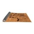 thumbnail image 2 of Ahgly Company Indoor Rectangle Oriental Orange Industrial Area Rugs, 6' x 9', 2 of 4
