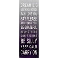 thumbnail image 3 of SD Graphics Studio 7x14 Black Modern Framed Museum Art Print Titled - Be Grateful I, 3 of 5