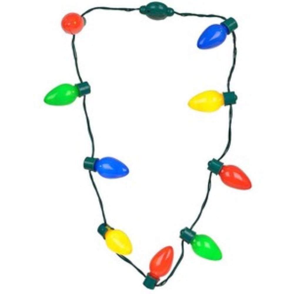Christmas Holiday Light Necklace