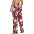 thumbnail image 5 of GZHJMY Christmas Santa Pajama Pants for Men, Lounge Pants Lightweight Men Pajama Bottoms with Drawstring Pockets, Christmas New Year Birthday Gifts, Small, 5 of 6