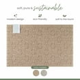 thumbnail image 2 of Martex Restore Geometric Cotton Bath Rug, 20" x 32", Taupe, 2 of 7