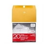 Mead Products 76020 Mead Products 76020 9 in. X 12 in. Heavyweight Clasp Envelopes 20 Count