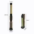 thumbnail image 3 of Luz de trabajo LED inalámbrica portátil para exteriores, amplio alcance y largo alcance con puerto USB, linterna Hipoke lm compatible con batería de litio MaKita 14.4V-20V BL1860 BL1850 BL1840 [Clase, 3 of 5