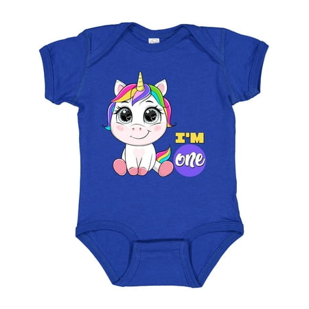 

Inktastic Unicorn 1st Birthday Gift Baby Boy or Baby Girl Bodysuit