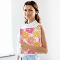 thumbnail image 6 of FORMRS 3 Ring Binder 1.5 inch with Pockets Set of 2 Clip Board 200 Sheets Capacity, Orange Grapefruit Slices, 6 of 8