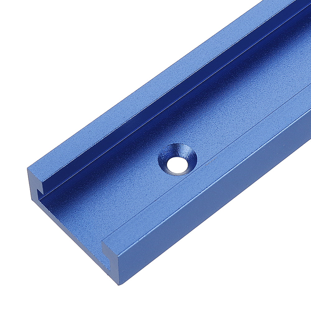 Blue 100-1200mm T-slot T-track Miter Track Jig Fixture Slot 30x12.8mm For Table 
