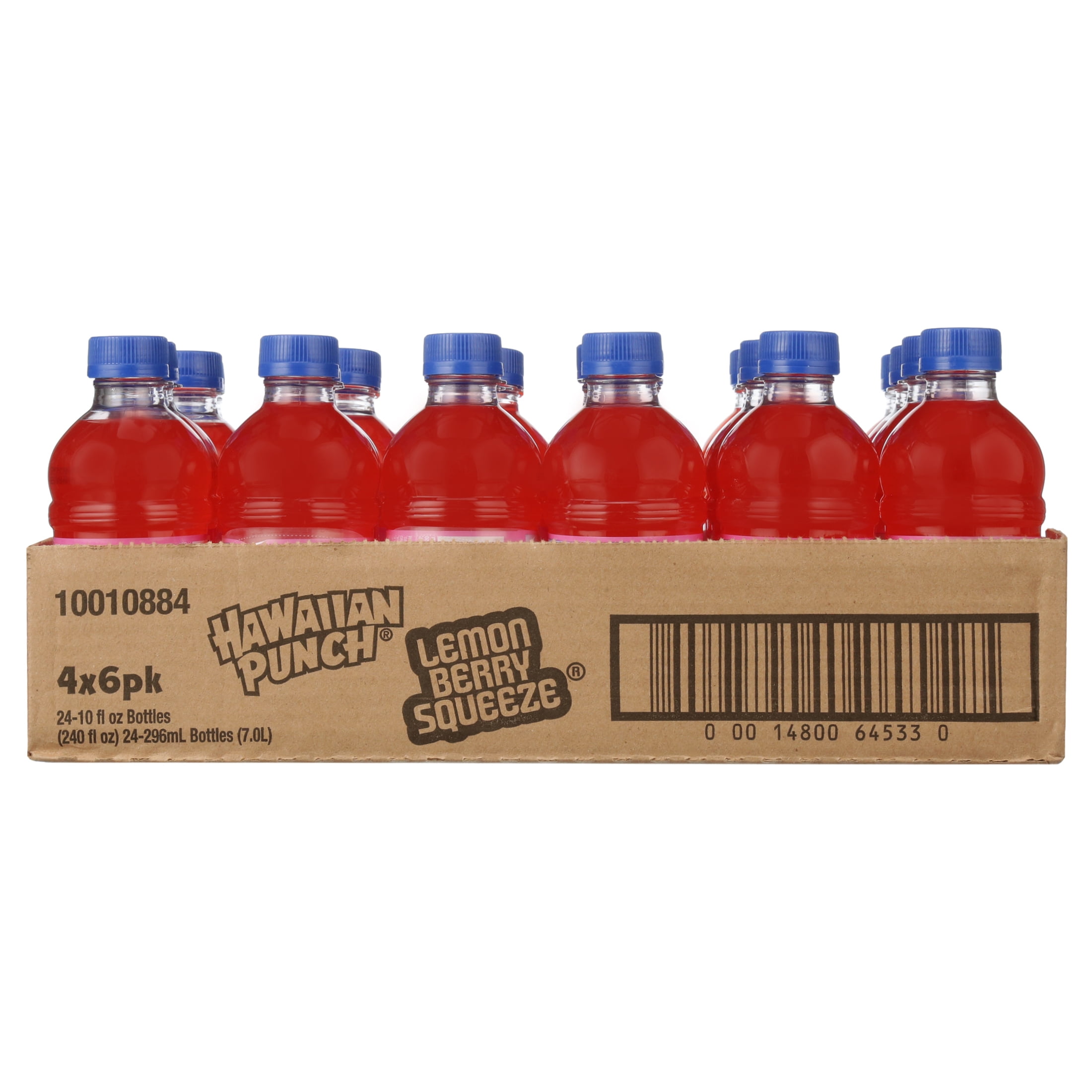 Hawaiian Punch Lemon Berry Squeeze, 10 Fl Oz 6pk