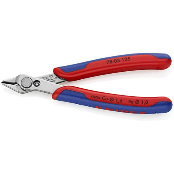 KNIPEX Tools 78 03 125 5 Inch Electronics Super Knips Comfort Grip