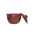 thumbnail image 3 of Clay Handi Earthen Pot For Cooking With Lid - Brown, 3 Liters, Handmade, 3 of 4