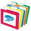 Pendaflex Doodle and Erase Laminated File Folders, 1/3 Cut, Letter, Assorted, 15/Pack