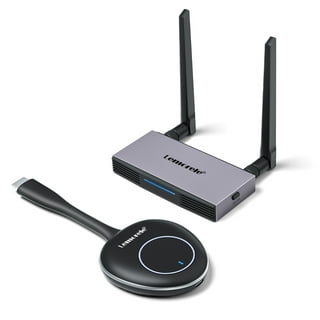 TIMBOOTECH Wireless HDMI Transmitter and Receiver, 4K HDMI Wireless Video  Transmitter 5G Streaming Video Audio from Laptop,PC,Phone to HDTV Projector