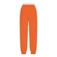 thumbnail image 6 of sususu Mens Sweatpants Tall,Men's Casual Jogger Pants Elastic Waist Soft Breathable Sweatpants Comfortable Trousers For Daily Wear,Orange,L, 6 of 6