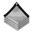 thumbnail image 1 of vensovo 95% Aluminet Shade Cloth - 10x14FT Reflective Aluminium Shade Netting Sun Shade Cover with Grommets for Cars, Dogs, Outdoor, RV, Pa, 1 of 7