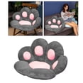 thumbnail image 3 of Cómoda almohada de pata, cojín de asiento de , alfombra interior de sofá perezoso relleno Gris Zulema  Cojín de dibujos animados, 3 of 8