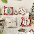 thumbnail image 2 of colorlife Merry Christmas Nutcracker Red Throw Pillow Covers, 18 x 18 Inch Winter Holiday Party Cushion Case Decoration for Sofa Couch Set of 4, 2 of 6