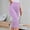 🔥 Purple_New, variant on Dianli Activewear Summer Women's High Waisted Solid Color Capris Slim Fit Yoga Gym Leggings Breathable Stretch Workout Pants Tummy Control Active Capri Pants
