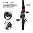 SWAGTRON EB7 Foldable Electric Bike, 16Inch Wheels, Swappable Battery