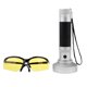 thumbnail image 1 of Linterna Doméstico Luz con Gafas Uso Escalada Roca Senderismo Acampadas Soledad LED linterna UV, 1 of 10