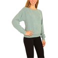 thumbnail image 2 of Aeropostale Womens Brushed Pajama Sweater, Blue, Juniors, Small, 2 of 5