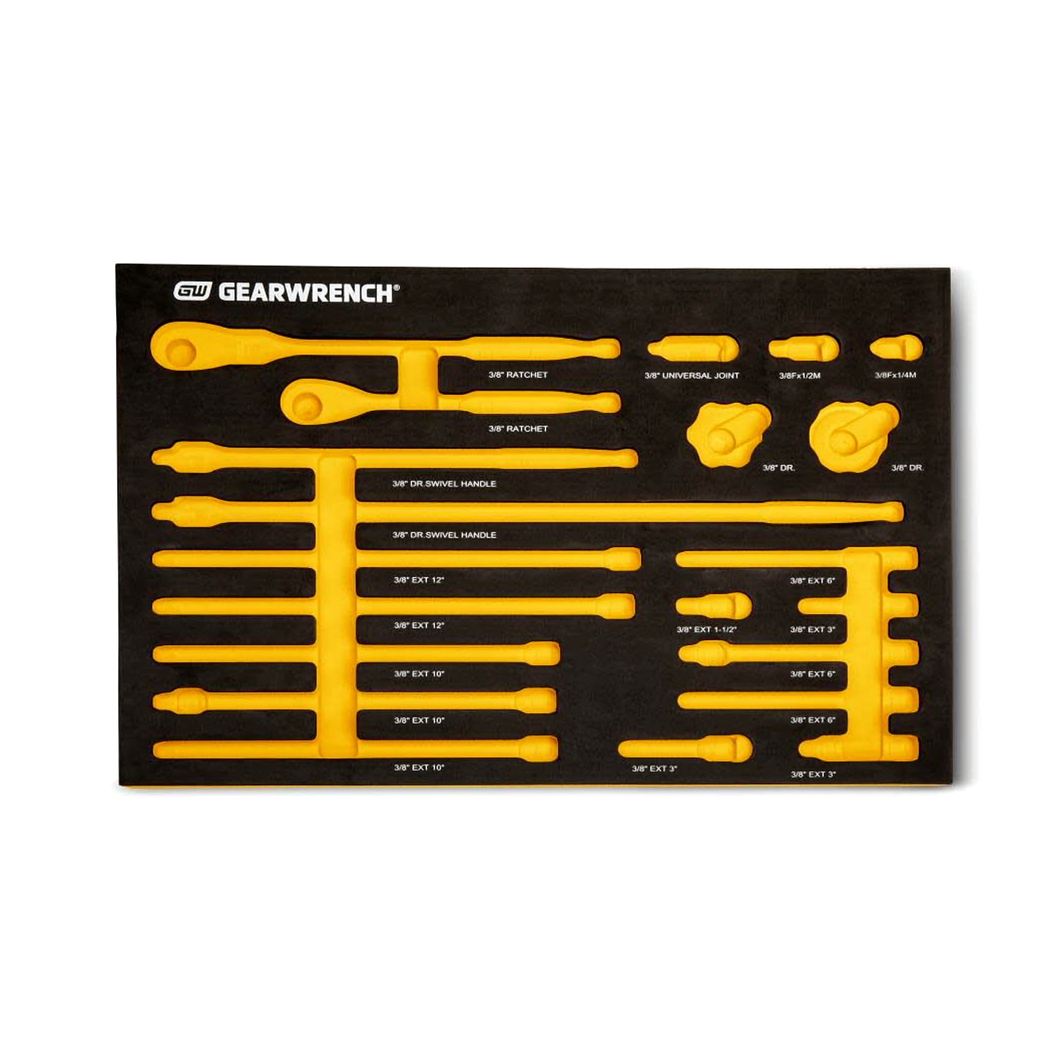 Gearwrench 21 Pc. 3/8" 90-Tooth Ratchet & Drive Tool Set