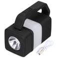 thumbnail image 1 of Luz de camping Lámpara de tienda multiusos Linterna USB con altavoz Lámpara de emergencia para iluminación exterior Negro, 1 of 8