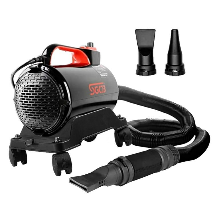 Sgcb Car Air Cannon Dryer Blower 5 0hp Car Dryer Blower 9 8inch Hose And 3 Jet Nozzle For Car Wash Daily Household And Pet Drying Walmart Com