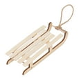 thumbnail image 3 of Trineo En Miniatura, Exquisito Trineo De Madera Decorativo Modelo Realista Sin Rebabas Para Casa De Muñecas Para Escritorio, 3 of 8