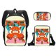 thumbnail image 5 of 2026 Metamorphosis of Youth TurningRed Anime Student Schoolbag Polyester Single Layer Pencil Bag Small Shoulder Bag Three-piece Set, 5 of 5